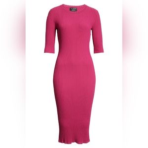 John Dresses Nwt St John For Nordstrom Midi Sweater Dress